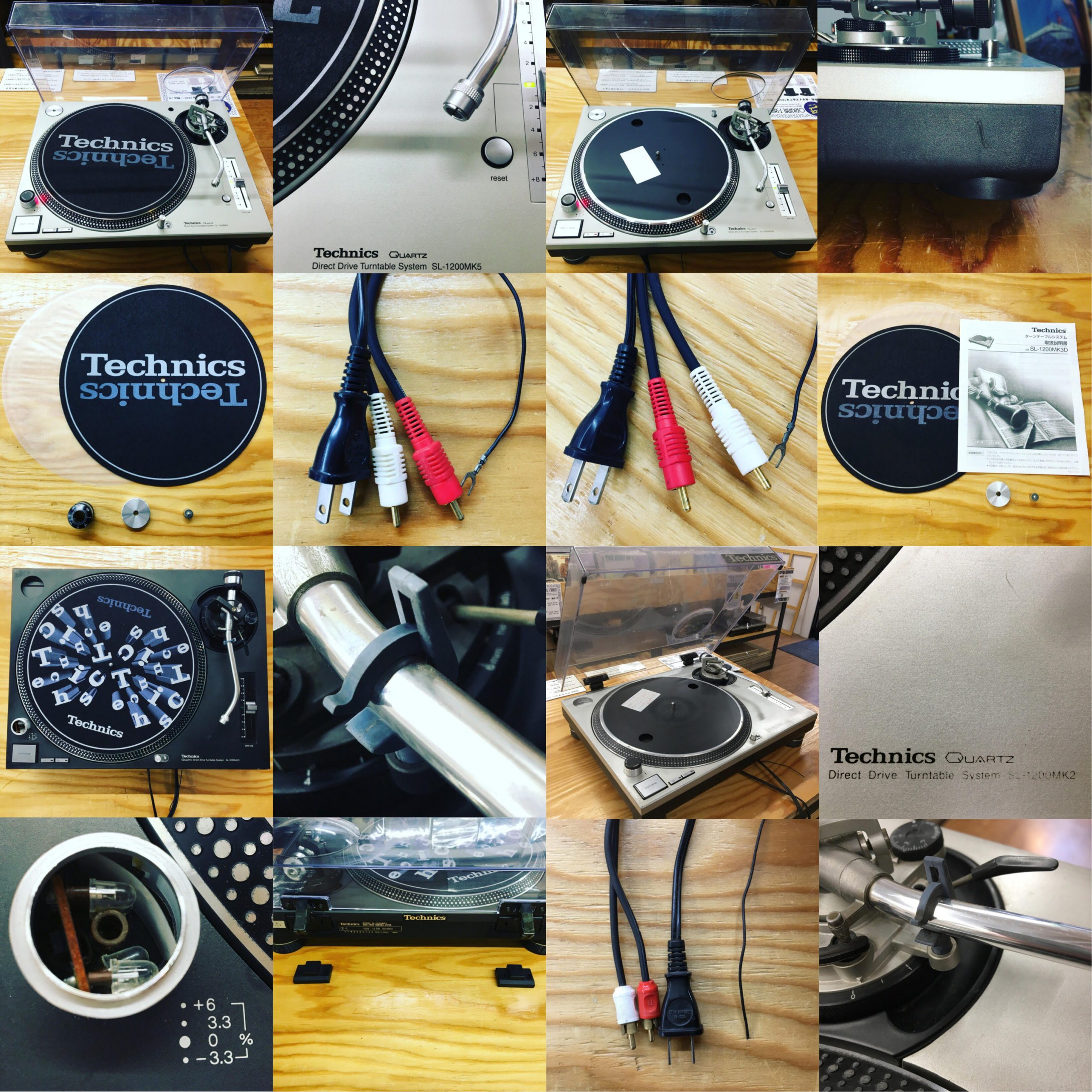 動作品】Technics ターンテーブル SL-01 付属品あり-