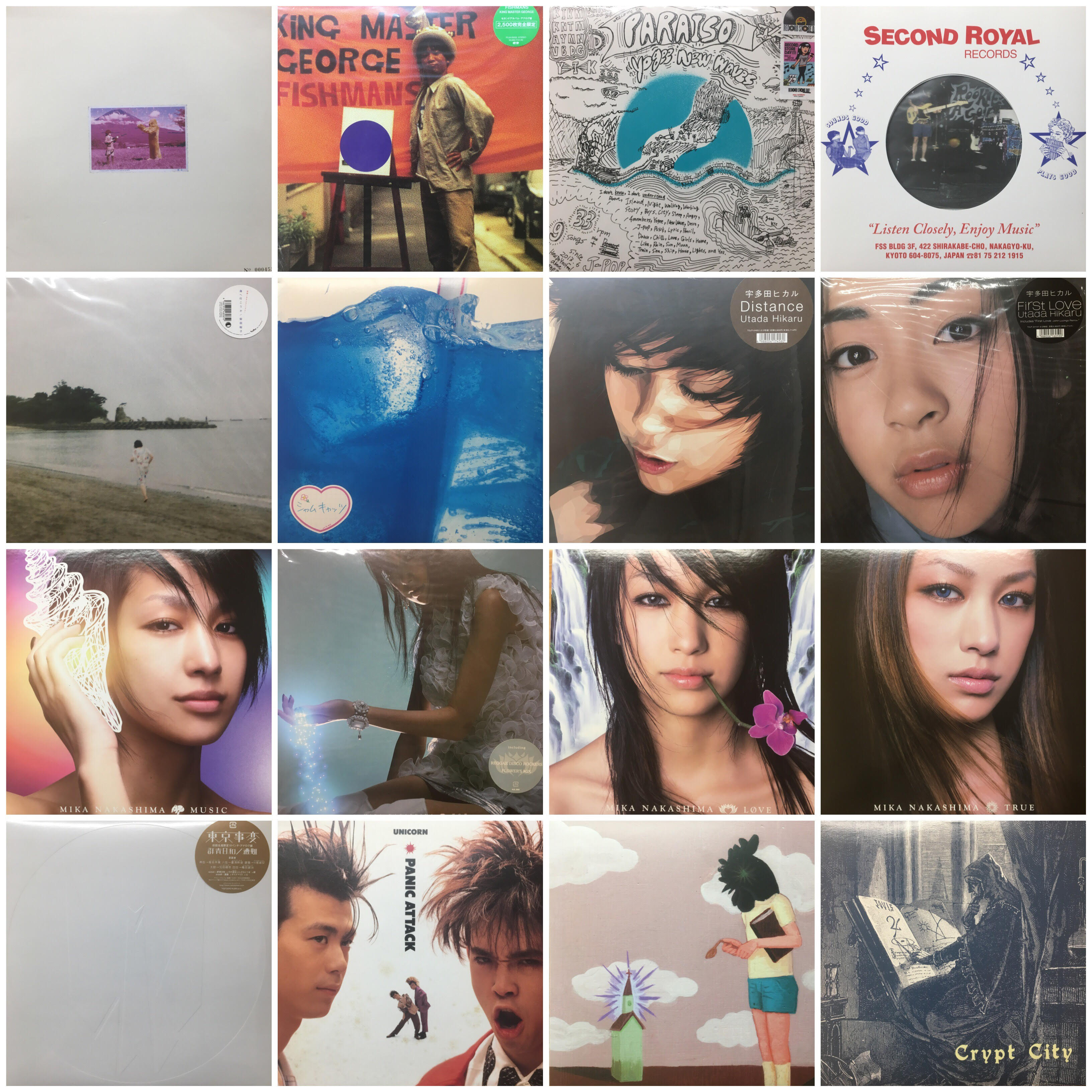 宇多田ヒカル 中島美嘉 Yogee New Waves Etc 11 23 金 近年系 日本のロック ポップス Sale 11 22 木 画像付きリスト更新 General Record Store