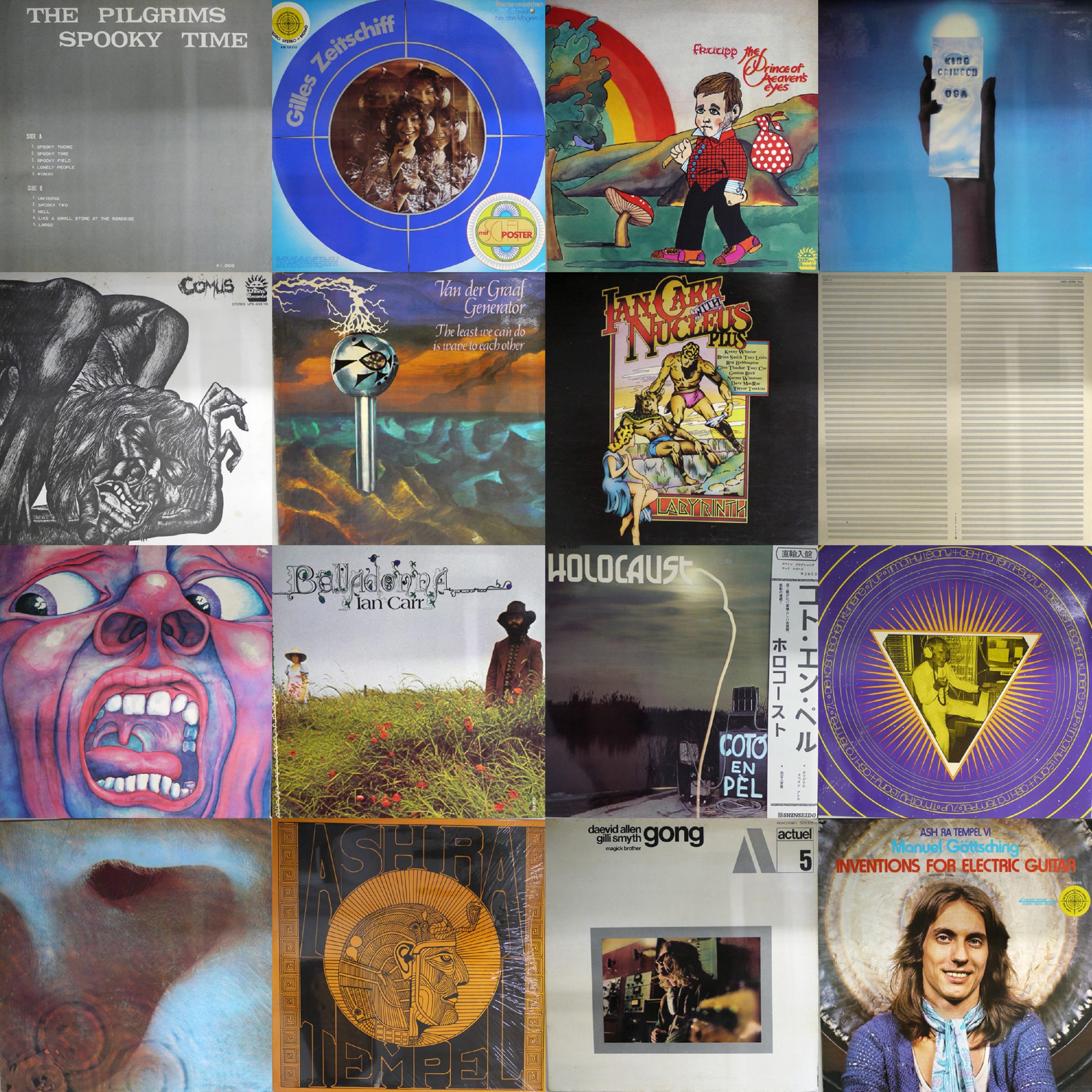 2022/04/13 (WED) PROGRESSIVE ROCK LP SALE – General Record Store