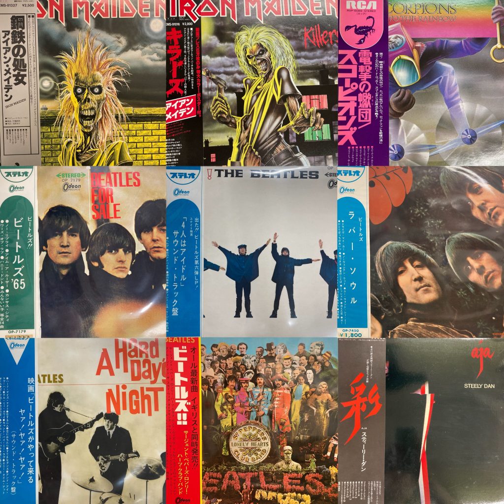 2023/10/11(WED) 帯付き国内盤ロック LP SALE 約70枚 放出!!! – General Record Store