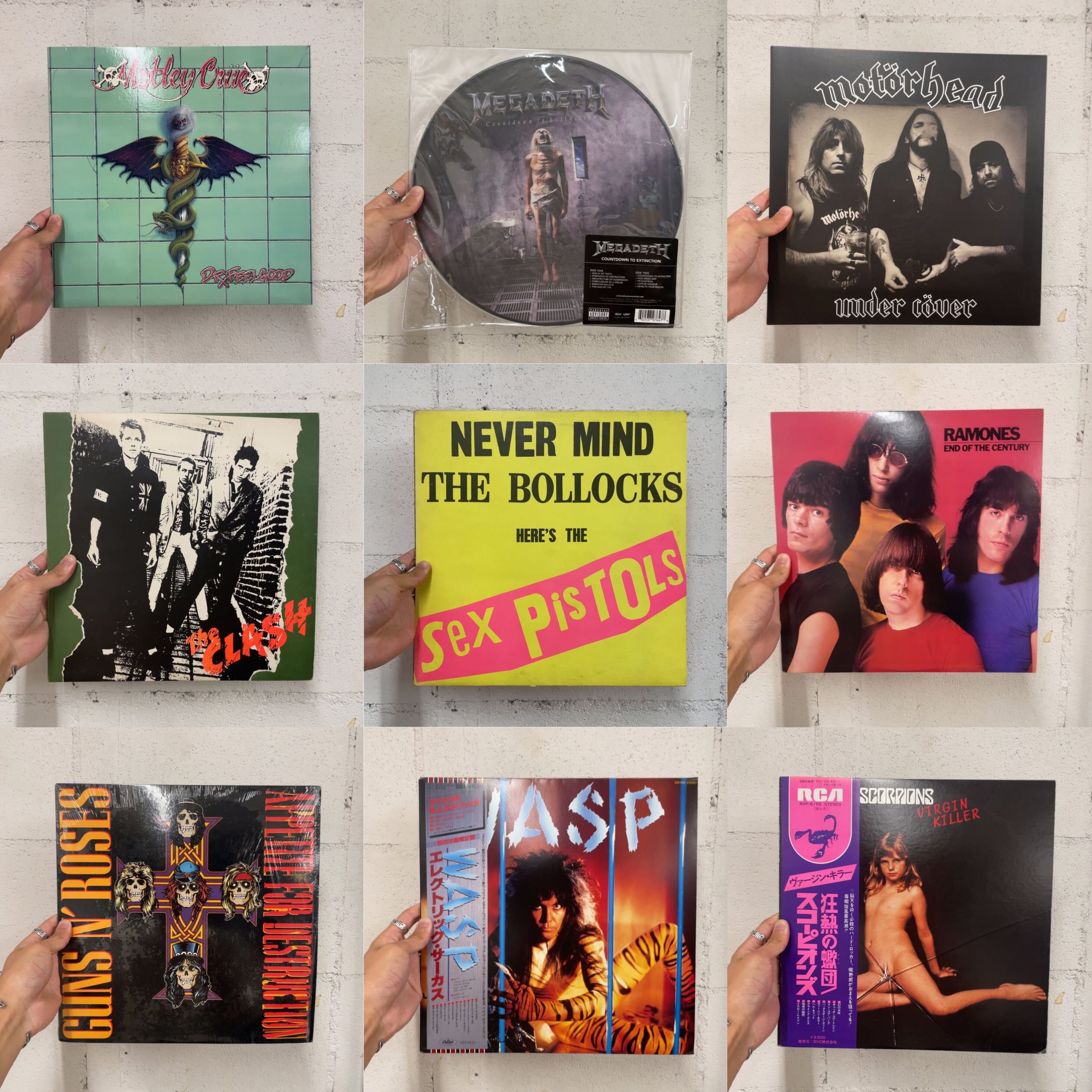 2023/07/22(sat) ALL TIME ROCK & WORLD LP SALE！約110枚 放出 